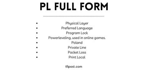 pl significato|pl full form.